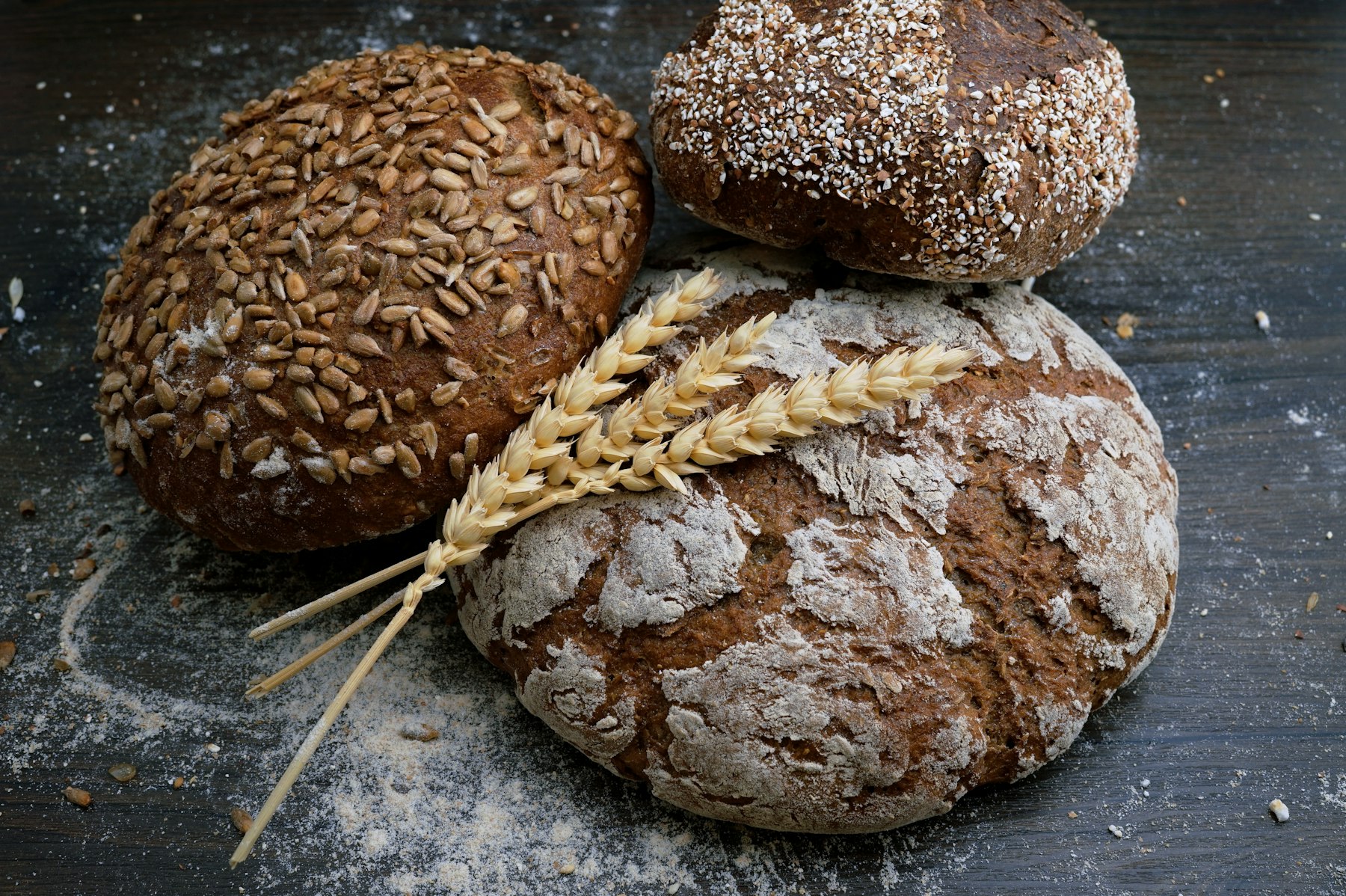 Pains au levain en sortie de four